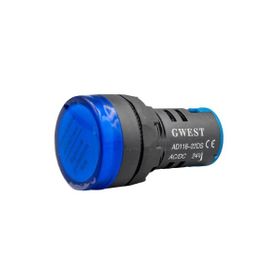 Gwest 22-24V-M 24V 22 mm Mavi Led'li Sinyal Lambası