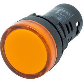 Gwest 22-24V-S 24V 22 mm Sarı Led'li Sinyal Lambası