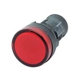 Gwest 22-K 220V 22 mm Kırmızı Ledli Sinyal Lambası