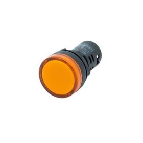 Gwest 22-S 220V 22 mm Sarı Led'li Sinyal Lambası
