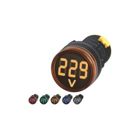 Gwest 22 VS-B 24-450V Beyaz AD-116 Serisi Voltmetre