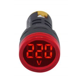 Gwest 22 VS-K 24-450V Kırmızı AD-116 Serisi Voltmetre