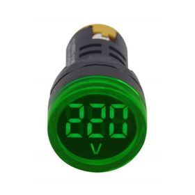 Gwest 22 VS-Y 24-450V Yeşil AD-116 Serisi Voltmetre