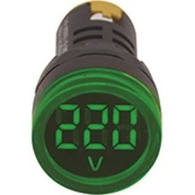 Gwest 22 VS-Y 24-450V Yeşil AD-116 Serisi Voltmetre