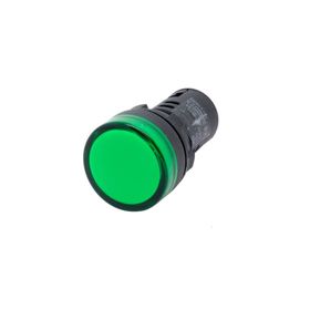 Gwest 22-Y 220V 22 mm Yeşil Led'li Sinyal Lambası