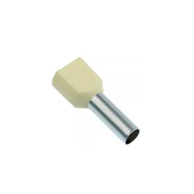 Gwest 2308 10 mm² Çift Girişli İzoleli Bej Yüksük