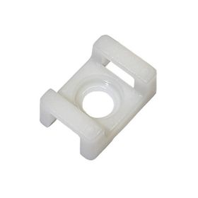 Gwest 23x16x10 mm Beyaz 50 Adet Vidalı Kroşe