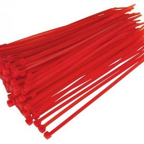 Gwest 3,6x250 mm 100'lü Kırmızı Kablo Bağı