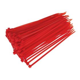 Gwest 3,6x250 mm 100'lü Kırmızı Kablo Bağı