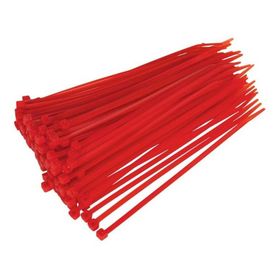 Gwest 3,6x250 mm 100'lü Kırmızı Kablo Bağı