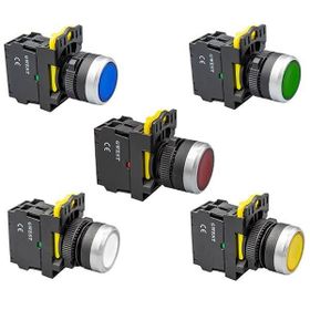 Gwest A5-01D-110 Q 22 mm Serisi Led Işıklı Yaylı Buton