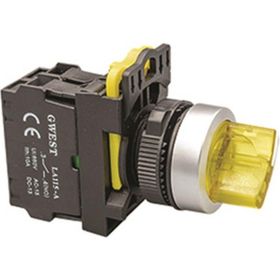 Gwest A5-10XD-24 1NO Led Işıklı Kalıcı Mandal Buton