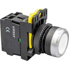 Gwest A5-31D 10 Adet Beyaz Led Işıklı Start Buton