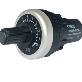 Gwest APT22-10K 22 mm 10K 10 Adet Tek Turlu Potansiyometre