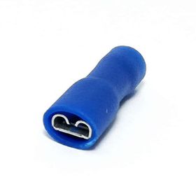 Gwest GFFD-2488 200 Adet 1.5-2.5 mm2 Mavi Tam İzoleli Dişi Faston Tip Kablo Ucu