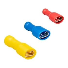 Gwest GFFD-2488 200 Adet 1.5-2.5 mm2 Mavi Tam İzoleli Dişi Faston Tip Kablo Ucu