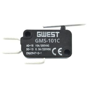 Gwest GMS-101C 10A Orta Kollu Mikro Switch