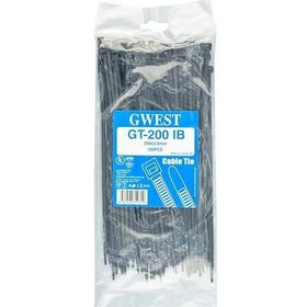 Gwest GT 200 IB 200x3.6 mm Siyah 100 Adet Kablo Bağı