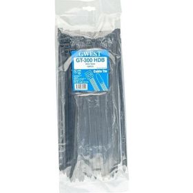 Gwest GT 300 HDB 300x7.6 mm Siyah 100 Adet Kablo Bağı