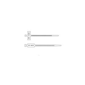 Gwest GTK 190STC 190x4.8 mm 100 Adet Etiketli Kablo Bağı