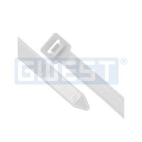 Gwest GTP 100 m 1000 Adet 100x2,5 Distanslı Beyaz Kablo Bağı