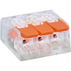 Gwest GW-413 100 Adet 3 İletken Bağlantılı Çok Amaçlı Klemens