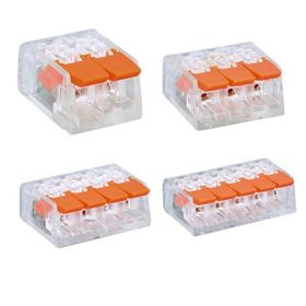 Gwest GW-413 100 Adet 3 İletken Bağlantılı Çok Amaçlı Klemens