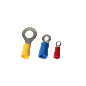 Gwest GYU-406 4.0-6.0 mm2 100 Adet Yuvarlak Tip İzoleli Kablo Ucu