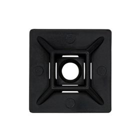 Gwest HW-3AB 19x19 100 Adet Siyah Yapışkanlı Kroşeler