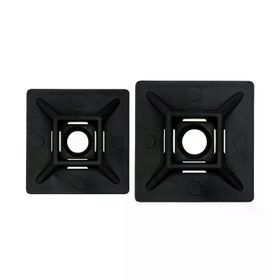 Gwest HW-4AB 28x28 100 Adet Siyah Yapışkanlı Kroşeler