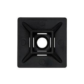 Gwest HW-4AB 28x28 100 Adet Siyah Yapışkanlı Kroşeler