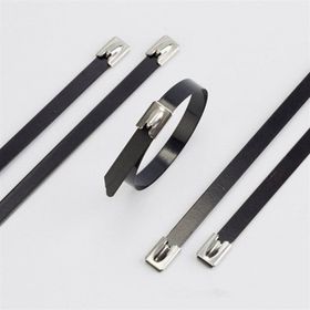 Gwest PVC MTL 300 ST 300x4.6 mm 100 Adet PVC Kaplı Metal Kablo Bağı