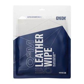 Gyeon Q2M 40x40 cm LeatherWipe Evo Deri Aksamlara Özel Temizleme Bezi 2'li Paket