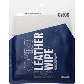 Gyeon Q2M 40x40 cm LeatherWipe Evo Deri Aksamlara Özel Temizleme Bezi 2'li Paket