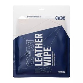 Gyeon Q2M 40x40 cm LeatherWipe Evo Deri Aksamlara Özel Temizleme Bezi 2'li Paket
