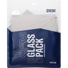 Gyeon Q2M GlassPack Evo 2'li Paket 40x40 cm Cam Yüzey Temizlik ve Silme Mikrofiber Bezi Seti