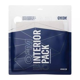Gyeon Q2M InteriorPack Evo 40x40 cm 4'lü Paket İç Aksam Mikrofiber Detaylı Temizlik Bezi Seti