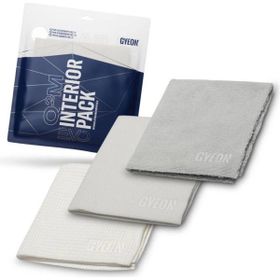 Gyeon Q2M InteriorPack Evo 40x40 cm 4'lü Paket İç Aksam Mikrofiber Detaylı Temizlik Bezi Seti