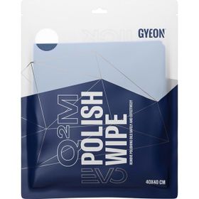 Gyeon Q2M PolishWipe Evo 40x40 cm Lazer Kesim Çift Yönlü Cila Bezi