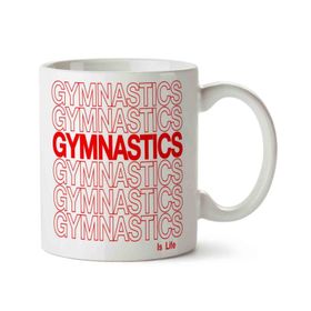 Gymnastics İki Tarafı Baskılı Kupa