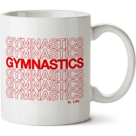 Gymnastics İki Tarafı Baskılı Kupa