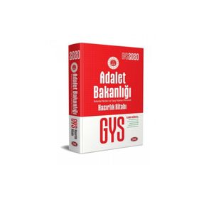 GYS Adalet Bakanlığı Yazı İşleri Müdürlüğü Hazırlık Kitabı - Data Yayınları