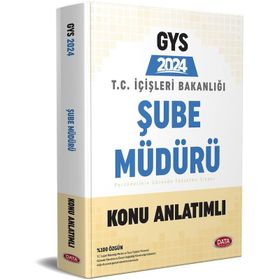 Gys Afad Şube Müdürü Konu Anlatımlı Hazırlık Kitabı Görevde Yükselme 2024 - Data Yayınları