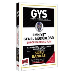 Gys Emniyet Genel Müdürlüğü Şoför Kadrosu İçin Konu Özetli Soru Bankası-Yargı Yayınları