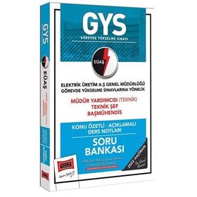 Gys Eüaş Müdür Yardımcısı Teknik Şef Baş Mühendis Konu Özetli Açıklamalı Soru Bankası - Yargı Yayınları