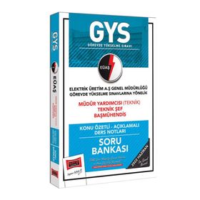Gys Eüaş Müdür Yardımcısı Teknik Şef Baş Mühendis Konu Özetli Açıklamalı Soru Bankası - Yargı Yayınları