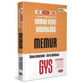 Gys Orman Genel Müdürlüğü Memur Konu Anlatımlı Soru Bankası - Data Yayınları