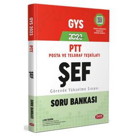 GYS Posta ve Telgraf Teşkilatı PTT Şef Soru Bankası - Data Yayınları