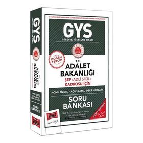 Gys T.C. Adalet Bakanlığı Şef Adli Sicil Kadrosu İçin Konu Özetli Soru Bankası-Yargı Yayınları