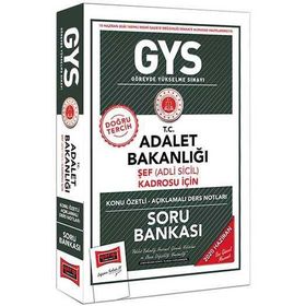 Gys T.C. Adalet Bakanlığı Şef Adli Sicil Kadrosu İçin Konu Özetli Soru Bankası-Yargı Yayınları